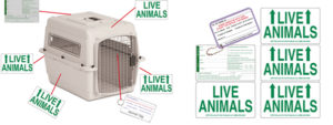 Deluxe LIVE ANIMAL Label set of 5 – $3.49 FREE SHIPPING | KCPET