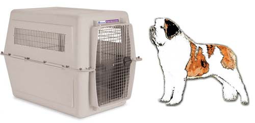 giant dog crate airline approved