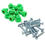Green Pet Carrier replacement bolts screws