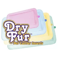 DryFur pads in 4 color coded sizes