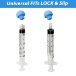 blue syringe caps universal fit