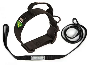 Metal-Free airport collar leash for Service Animal