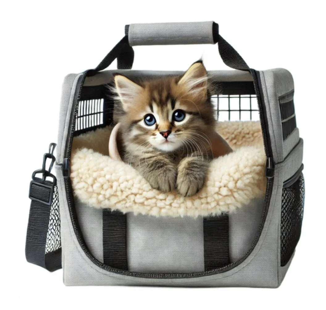 in cabin soft carrier kitten