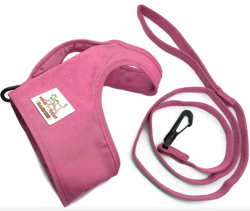 Airport metal free travel harness leash